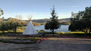 Spend The Night In A Teepee At This Unique Campground In Southern California Southern California Camping California Beach Camping Camping In North Carolina