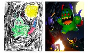 Check spelling or type a new query. Keren Ketika Monster Imajinasi Anak Diolah Desainer Grafis