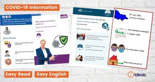 The resources include fact sheets, guidelines and other publications. Easy English Coronavirus Covid 19 Resources