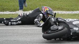 MotoGP star rushed to hospital after TWO horror crashes on day one of  pre-season testing