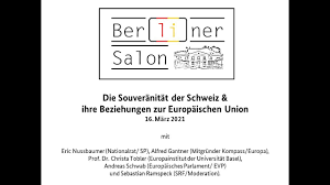 Der schweiz, in der europapolitik erleben wir einen gezeiten wechsel beim rahmenabkommen. Auf Dem Status Quo Ausruhen Ist Keine Losung Stark Vernetzt