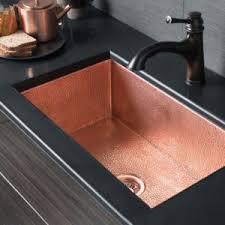 Copper drop in farmhouse sink. Farmhouse 30 Copper Apron Front Sink Native Trails