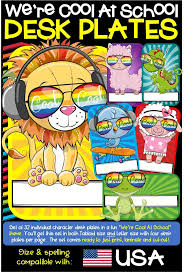 Nameplates Nameplate Name Names Plate Plates Deskplates Desk Plates Decor Classroomdecor Class Classroom School Themes Classroom Decor Name Labels