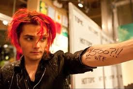 Gerard Way Long Hair Google Search My Chemical Romance Gerard Way Mcr