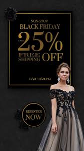 Cocomelody Black Friday Banner Dresses Wedding Dresses Wedding Gowns