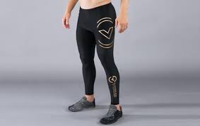 virus mens compression pants black gold rogue fitness