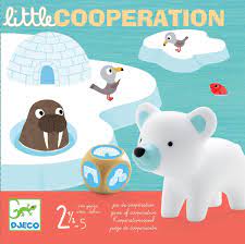 Djeco Board Game Little Cooperation Cooperative Games Djeco Arctic Animals