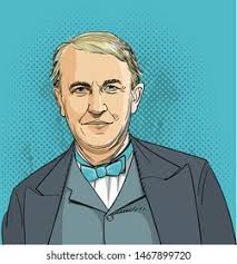 Edison Portrait: Over 118 Royalty-Free Licensable Stock Illustrations &  Drawings
