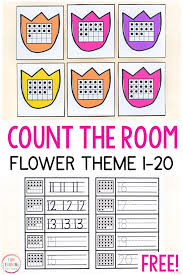 Flower Count The Room Printables Choose the flower patterns and images that you want, and print them out now.