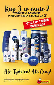 Nowa gazetka promocyjna sieci sklepów biedronka pojawia się zawsze w poniedziałki oraz czwartki i jest zatytułowana okazje tygodnia lub w tym tygodniu Biedronka 22 07 2019 Lipca W Tym Tygodniu Nivea Promocja