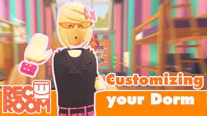 How To Rec Room Customizing Your Dorm Room With Emilywafflesyay Youtube