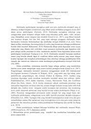 Pembelajaran berbasis multimedia presentasi dapat meningkatkan kadar hasil belajar yang tinggi sajian pembelajaran berbasis multimedia presentasi merupakan sajian pembelajaran yang dapat. Pdf Review Media Pembelajaran Berbasis Multimedia Interaktif