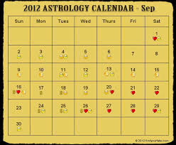 2012 astrology calendar for all zodiac signs and horoscope