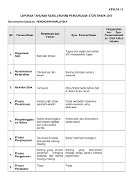 **elakkan daripada berlakunya lebih atau kurang pada kuantiti stok bagi mengelakkan masalah audit. Borang Penyimpanan Stok Kew Ps 15