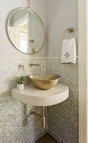 If you have the room why not take advantage of a double vanity? Key Measurements To Help You Design A Powder Room
