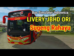 Livery bussid harapan jaya 54. Sugeng Rahayu Livery Bussid 3 5 Jetbus Hd Youtube