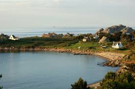 Plage De Port Blanc Plougasnou Finistere Bretagne Tierra