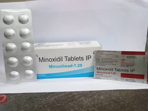 MINOXIHEAD-1.25 (Minoxidil 1.25mg Tablets at ₹ 95/strip | Pharmaceuticals Capsules in Nagpur | ID: 2855418417291