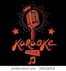Karaoke Night And Nightclub Discotheque Vector Invitation Poster Created With Stage Or Recorder Microphone And Musical Notes Karaoke Karaoke Funny Discotheque