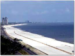 Gulf Port Miss Biloxi Beach Gulf Coast Beach