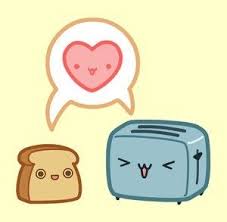 Kawaii Toaster Love Kawaii Images Kawaii