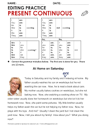 English Grammar Present Continuous Www Allthingsgrammar Com Present Continuous Html English Words English Teaching Materials Learn English