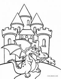 Welcome to the coloring castle! Simple Disney Castle Coloring Pages Novocom Top