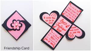 So send them heartbeat handmade greeting card for a friend. Easy Beautiful Handmade Friendship Day Card How To Make Friendship Day Card Diy Friendship Day Youtube