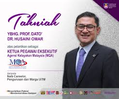 (thts) berkuat kuasa pada 4 januari lepas. Uitm Official On Twitter Tahniah Ybhg Prof Dato Dr Husaini Omar Atas Pelantikan Sebagai Ketua Pegawai Eksekutif Agensi Kelayakan Malaysia Mqa Daripada Naib Canselor Pengurusan Dan Warga Uitm Kitauitm Uitmdihatiku Https T Co Cedxrqrd7m