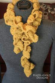 Browse our free scarf knitting patterns for your next cosy make. Ruffle Scarf Crochet Pattern