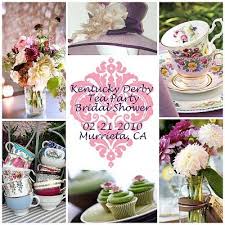 Kentucky Derby Tea Party Tea Party Bridal Shower Kentucky Derby Party Derby Party