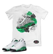 Feeling Lucky Tee In 2020 Retro 13 Jordan Retro Rose Clothing