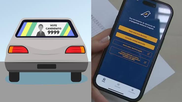 Adesivos em carros lideram denúncias de propaganda irregular no PI | G1
