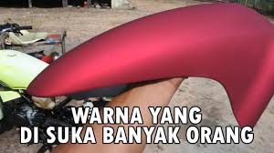 41+ jenis cat warna biru motor. Cara Cat Warna Doff Merah Pcx Pada Bodi Motor Youtube