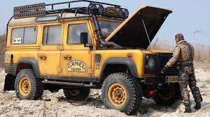 Land rover online parts and sales. 1 10 Scale Land Rover Defender D110 Camel Trophy Off Road 1 Test Run Making Youtube