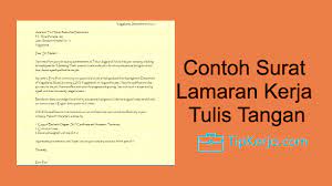 Dengan hormat, perkenalkan saya, nama : Contoh Surat Lamaran Kerja Tulis Tangan 2020 Khusus Pencari Kerja Tip Kerja
