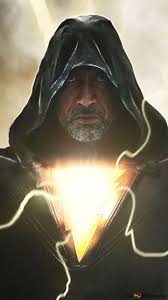 Image of Dwayne Johnson, the lead actor of the Black Adam movie based 2K  wallpaper download