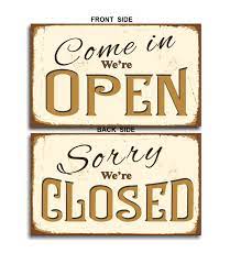 Open Closed Signs Open Closed Sign Open Closed Signs Vintage Style Open Sign Closed Sign Custom Open Closed Signs Open Closed Signs Open Closed Signs Open Signs Vintage Signs