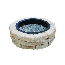 Whether you're looking to upgrade. Oldcastle Earth Blend Outdoor Stone Fire Pit Kit The Home Depot Canada