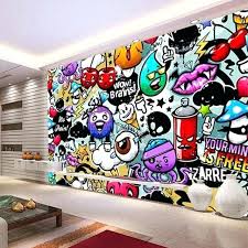 Graffiti Chambre Moderne Creative Art Graffiti Murale Chambre Salon Daccor A La Maison De Papier Pein Chambre Graffiti Amenagement Chambre Ado Meubles Graffiti