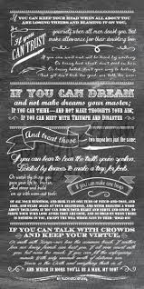 If You Can Keep Your Head When All About You Meaning In Hindi If Poem By Rudyard Kipling Vertical Print Choose Kraft Chalkboard Look Or Custom Color Print In 2020 If Rudyard Kipling Poems Good Thoughts