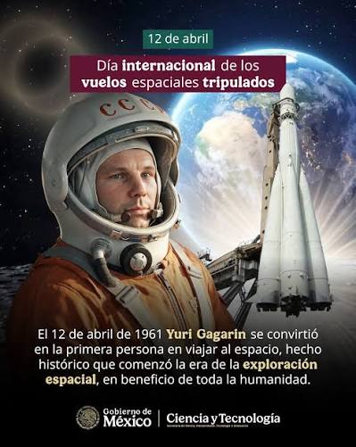 EFEMÉRIDE | Yuri Gagarin se convirtió en el primer humano en viajar al  espacio a bordo de la Vostok 1. Su misión, de 108 minutos, transformó la  forma de ver la Tierra