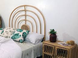 Ampia scelta di mobili per la tua camera da letto: La Testiera In Rattan E La Piu Ricercata Ora Mobili In Rattan Naturale