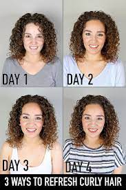 How To Refresh Curly Hair Curly Hair Styles Curly Hair Styles Easy Curly Hair Styles Naturally