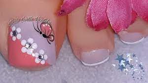 Estas son las tendencias en manicuras y esmaltados que vienen para. Decoracion De Unas Pie Sencillas Y Elegantes Facil De Hacer Como Para Principiante Paso A Paso Youtube