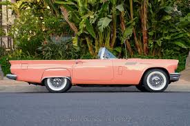 Image result for Sunset Coral 1957 Thunderbird