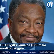 The United States Agency for International Development (USAID) recently  donated US$2 million (J$300 million) to support the Government of Jamaica's  drive to expand access to critical medical liquid oxygen. Read more:  https://jamaica-gleaner.com/article ...