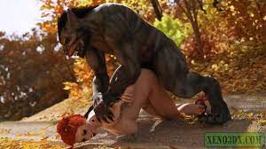 Little Red Riding Hood fucked by Werewolf monster. 3D Porn Animation -  RedTube