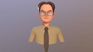 570x427 items similar to dwight schrute. Dwight Schrute The Office Fan Art Download Free 3d Model By Andre Lages Lages Miguel D62e238