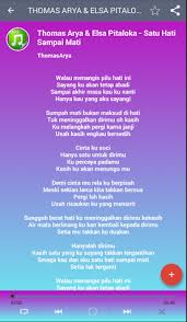 Silam kasih di taman hayat samudera lirik. Download 100 Lagu Thomas Arya Malaysia Lirik Free For Android 100 Lagu Thomas Arya Malaysia Lirik Apk Download Steprimo Com